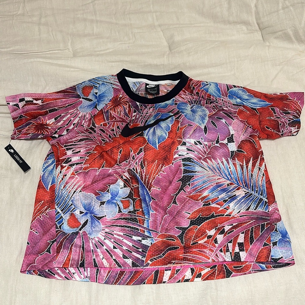 Floral jersey